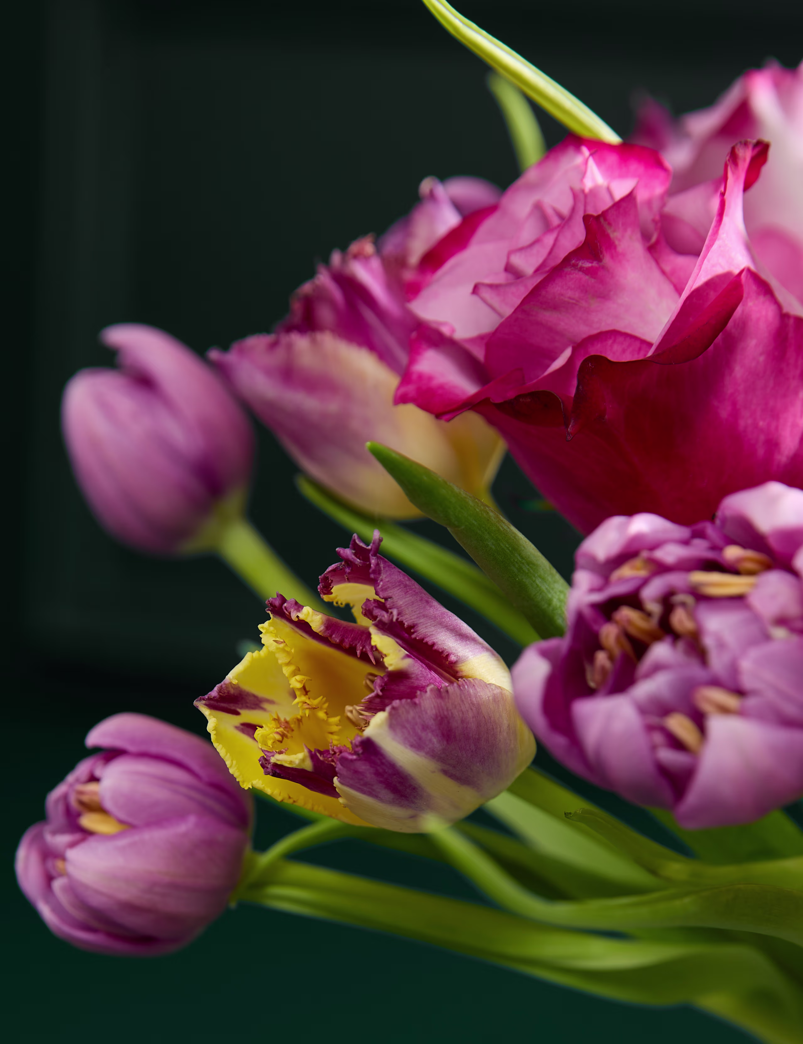 Gül ve Özel Lale Buketi